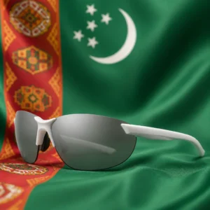 Fort Lauderdale advanced cardio tennis clinics — Smith Parallel 2 Sport Sunglasses composed with the national flag of Turkmenistan