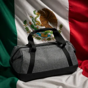 Fort Lauderdale advanced cardiovascular tennis classes — Tecnifibre All Vision Tennis Duffle Bag composed with the national flag of Mexico