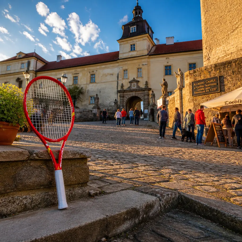 Fort Lauderdale advanced tennis clinics — Tecnifibre T Fight 300 IG Limited Edition Tennis Racquet photographed at Kladno Castle