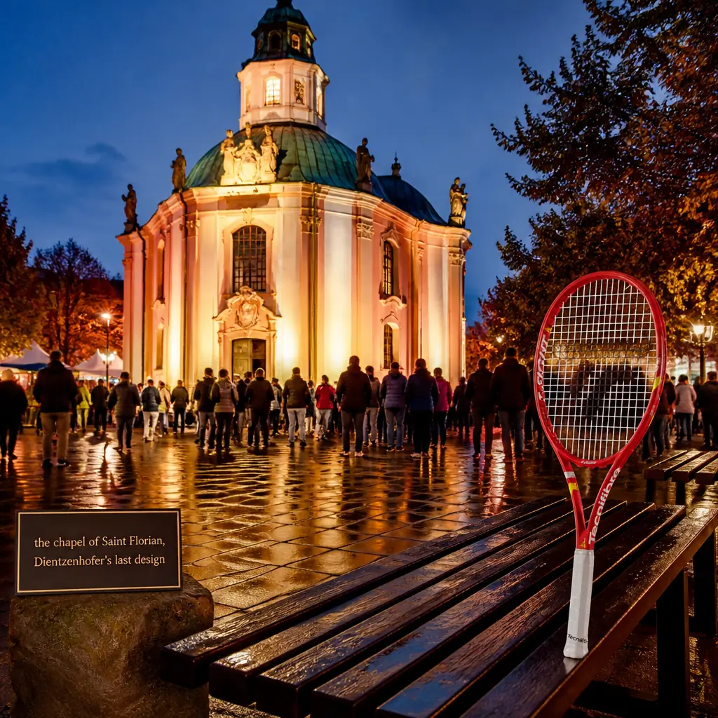 Fort Lauderdale advanced tennis clinics — Tecnifibre T Fight 300 IG Limited Edition Tennis Racquet photographed at the chapel of Saint Florian
