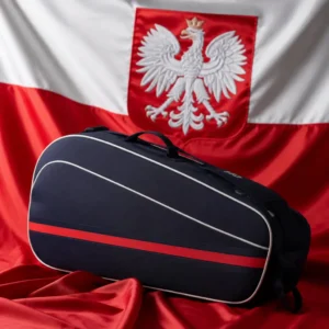 Fort Lauderdale cardio tennis sessions — Wilson 2025 Team Tennis Bag with the flag of Poland