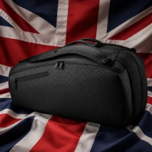 Fort Lauderdale cardiovascular tennis class — Wilson Clash V3 Super Tour Tennis Bag with the flag of the United Kingdom