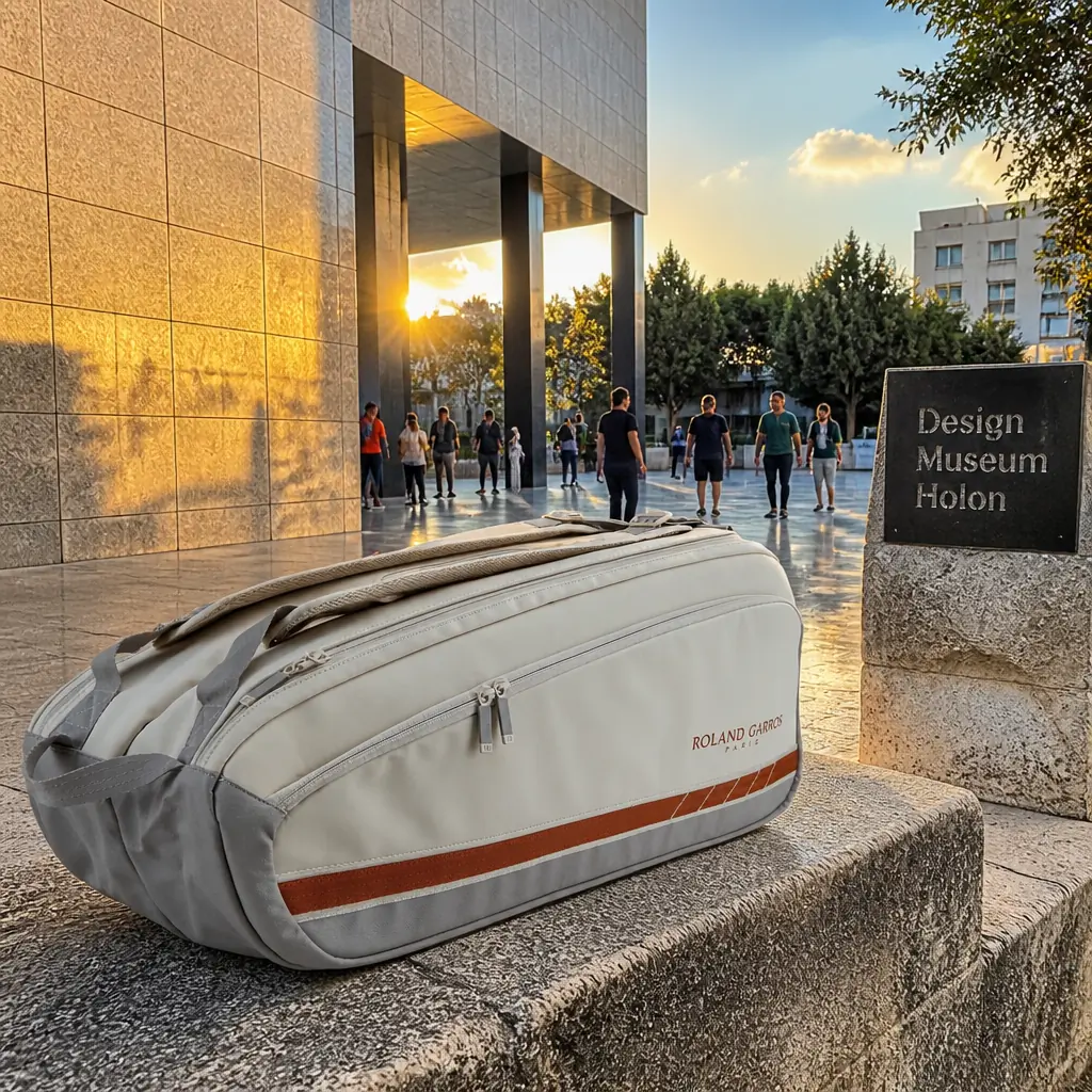 Fort Lauderdale evening cardio tennis class — Wilson Roland Garros 2025 Super Tour Tennis Bag at the Design Museum Holon, Holon