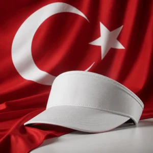 Fort Lauderdale fun cardio tennis — Wilson Tour Men's Tennis Hat with the flag of Turkey