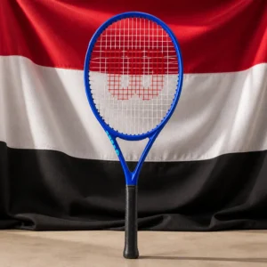 Fort Lauderdale fun tennis clinics — Wilson Ultra 25 V5 Junior Tennis Racquet with the flag of Yemen