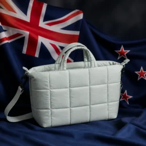Fort Lauderdale group tennis clinics — Yonex Compact Shoulder Bag composed with the flag of New Zealand showing the Union Jack and four red stars of the Southern Cross
