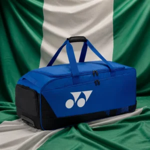 Fort Lauderdale junior cardio tennis classes — Yonex Pro Trolley Tennis Bag composed with the green and white national flag of Nigeria