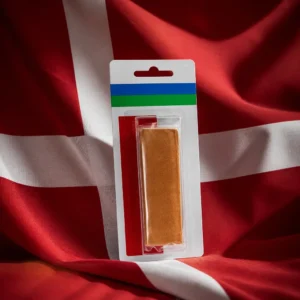 Fort Lauderdale junior tennis class — Yonex Ultimum Leather Tennis Replacement Grip composed with the flag of Denmark