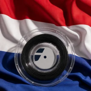 Fort Lauderdale themed cardio tennis training — Babolat Synthetic Gut 16g Tennis String Reel composed with the national flag of the Netherlands