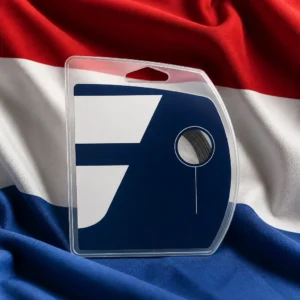 Fort Lauderdale themed cardio tennis workouts — Babolat Synthetic Gut 16g Tennis String Set composed with the red, white, and blue flag of the Netherlands