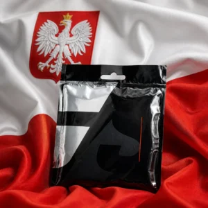 Fort Lauderdale themed cardiovascular camp — Babolat Touch VS Natural Gut 17g Tennis String Set arranged with the white-and-red flag of Poland