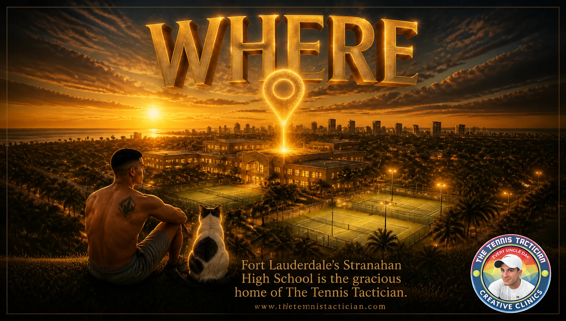 Where we play, in Fort Lauderdale.